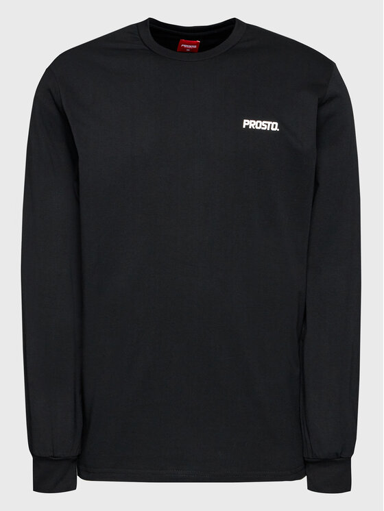 Longsleeve KLASYK Typeskur 2072 Nero Regular Fit