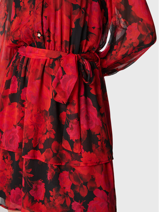 Rinascimento Rinascimento Kasdieninė suknelė CFC0111381003 Raudona Regular Fit