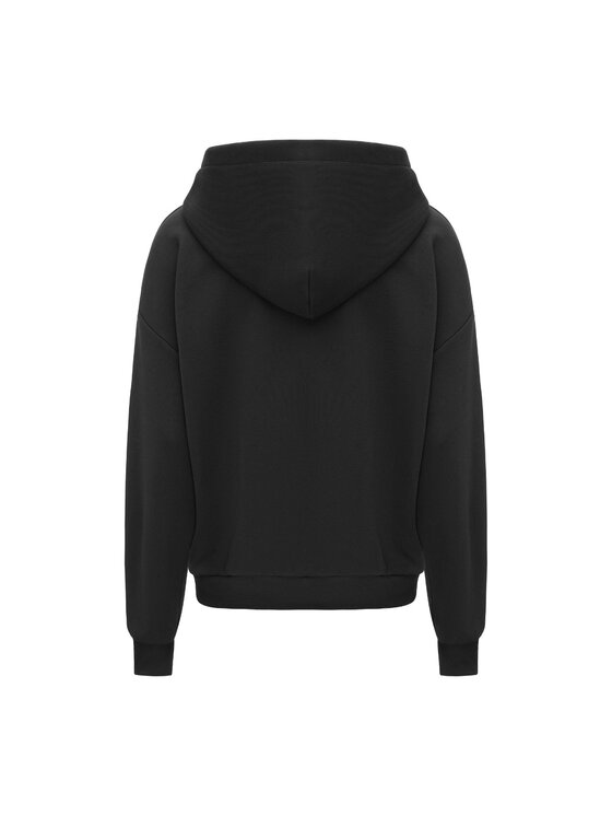 La Mania La Mania Felpa MONOCHROME 3 Nero Classic Fit