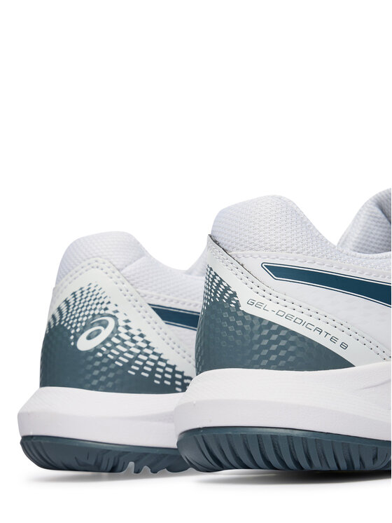 Asics Asics Обувки за тенис Gel-Dedicate 8 Gs 1044A077 Бял