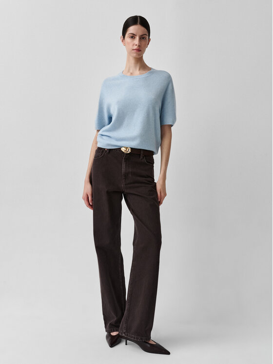 TATUUM TATUUM Sweter SEMITRI Niebieski Classic Fit