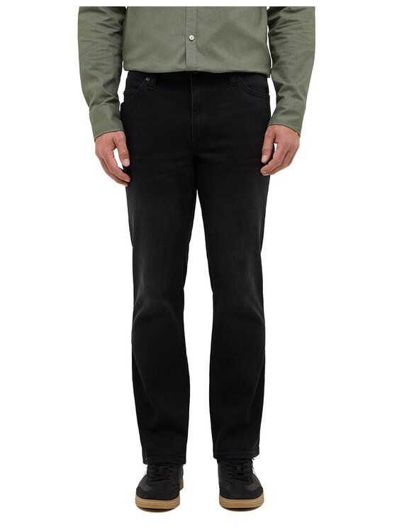 Mustang Mustang Jeansy TRAMPER STRAIGHT Czarny Straight Fit