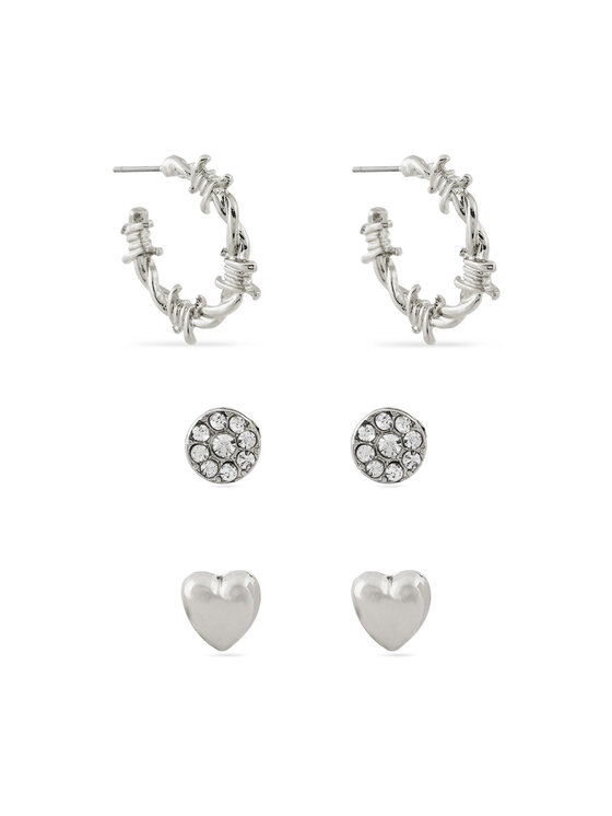 Set di 3 paia di orecchini ONLY