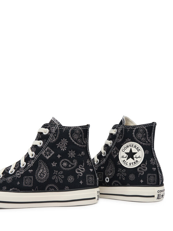 Converse Converse Teniși Chuck Taylor All Star Paisley Pop A19184C Negru