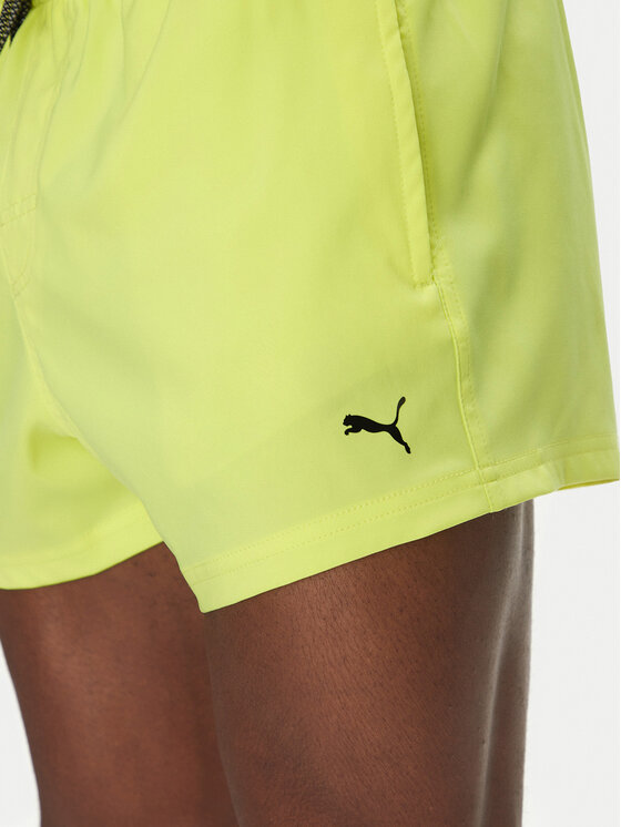 Puma Puma Plavecké šortky 907658 Žlutá Regular Fit