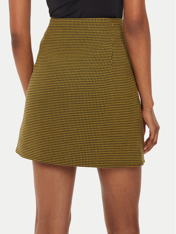 Gestuz Gestuz Spódnica trapezowa 10908267 Zielony Regular Fit