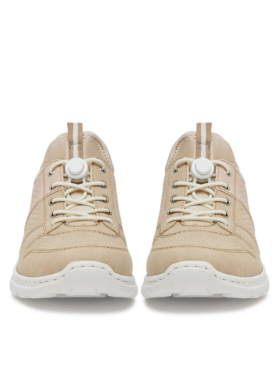 Rieker Rieker Sneakersy L3254-62 Beżowy