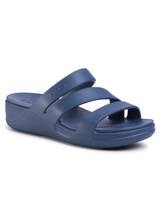 Crocs deals strappy wedge