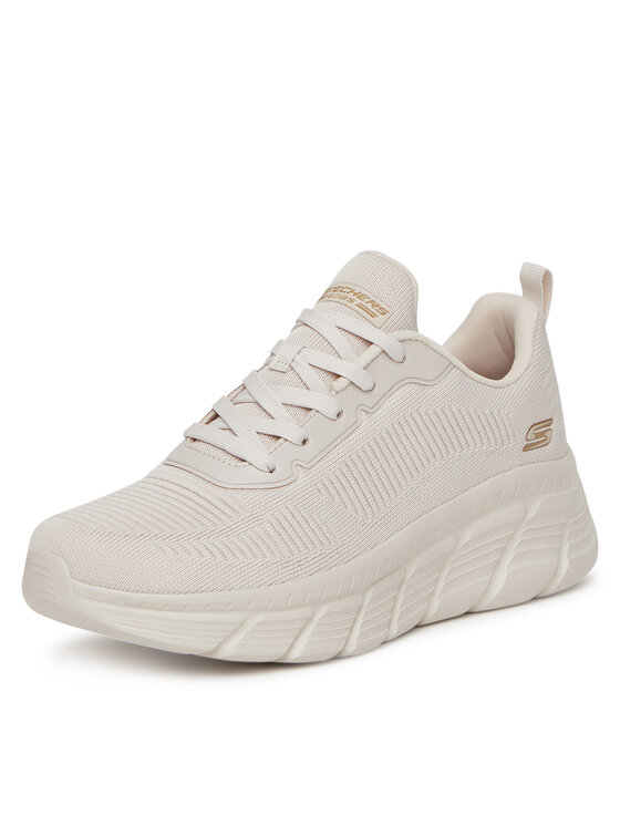 Skechers Skechers Sneakersy BOBS B FLEX HI 117385 OFWT Biela