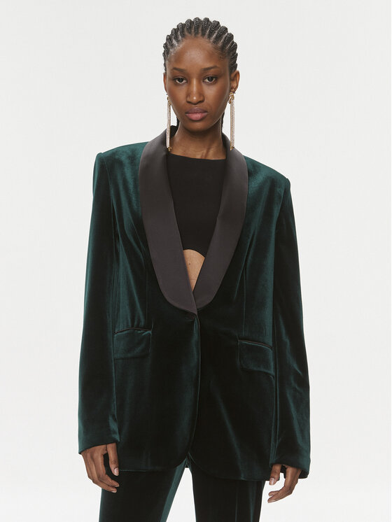KARL LAGERFELD KARL LAGERFELD Suknjič 240W1408 Zelena Regular Fit