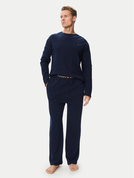 Tommy Hilfiger Tommy Hilfiger Piżama UM0UM03994 Granatowy Regular Fit