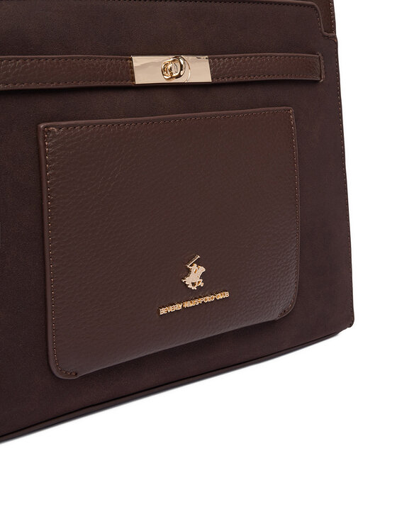 Beverly Hills Polo Club Beverly Hills Polo Club Handtasche CEO-BHPC-C-018-10 Braun