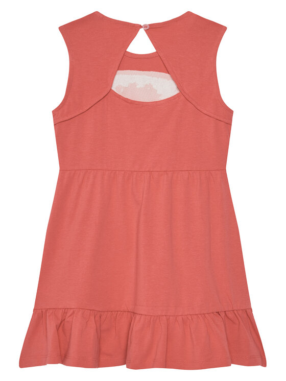 Guess Guess Igapäevane kleit K5GK22 K6YW4 Korallivärviline Regular Fit