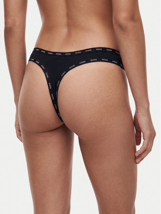 Guess Guess Komplet stringów O6BG02 K5995 Czarny