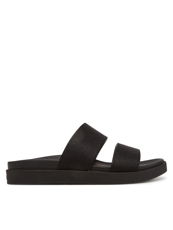 Calvin Klein Calvin Klein Klapki Flat Slide Jacq HW0HW02487 Czarny
