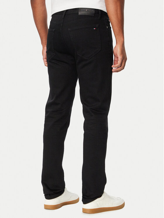 Tommy Hilfiger Tommy Hilfiger Jeansy Bleecker MW0MW44919 Černá Slim Fit
