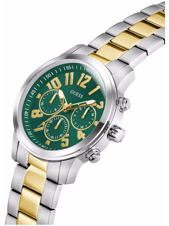 Guess Guess Zegarek GW1006G4 Srebrny