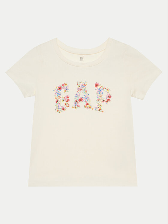 Gap Gap T-shirt 862236-01 Bež Regular Fit