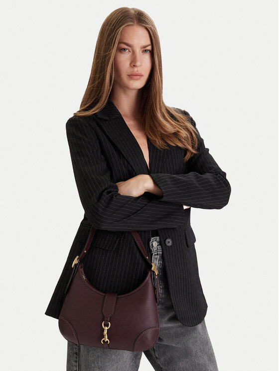 Coach Coach Дамска чанта Hamptons Hobo CW642 Виолетов