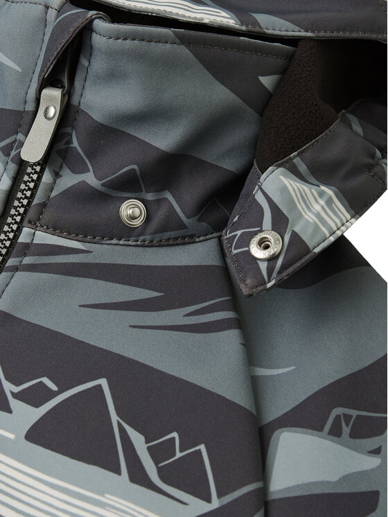 Reima Reima Яке softshell Aitoo 5100139B Черен Regular Fit