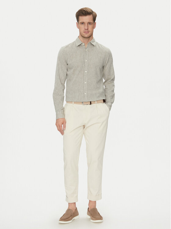 JOOP! Jeans JOOP! Jeans Koszula 15 JJSH-92Hanson2K-W 30045977 Zielony Regular Fit