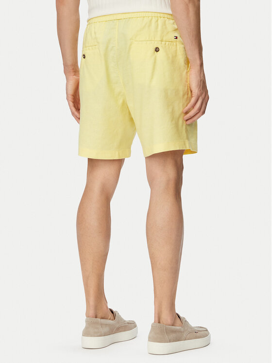 Tommy Hilfiger Tommy Hilfiger Stoffshorts Dover MW0MW44353 Hellgelb Regular Fit