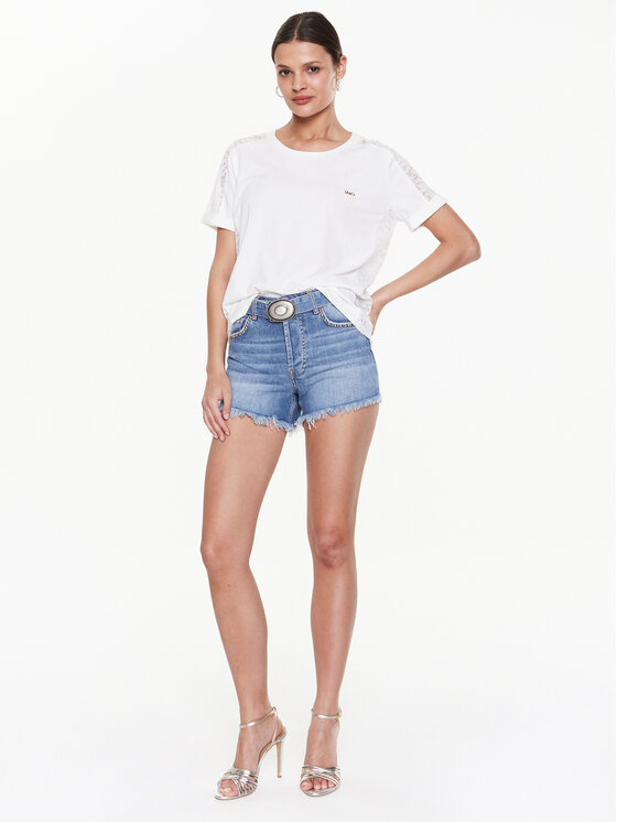 Liu Jo Sport Liu Jo Sport Блузка TA3174 J5003 Білий Regular Fit