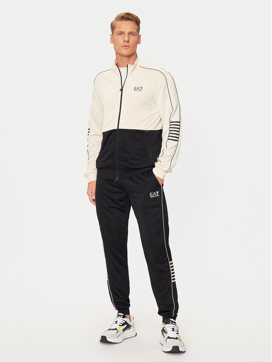 EA7 Emporio Armani EA7 Emporio Armani Trenerka 6DPV53 PJ16Z 27BD Bež Regular Fit