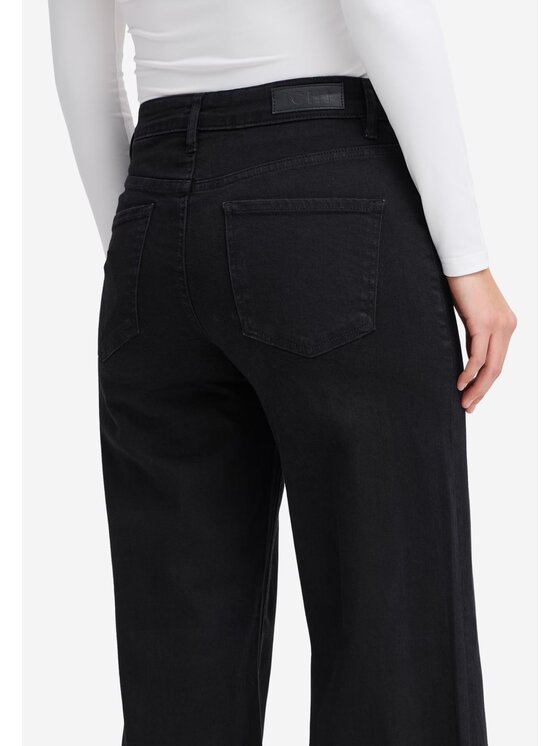 ICHI ICHI Jeans Ihtwiggy wide Nero Regular Fit