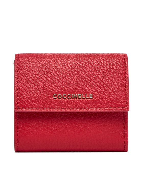 Coccinelle Pénztárca MW5 Metallic Soft E2 MW5 11 B8 01 Piros
