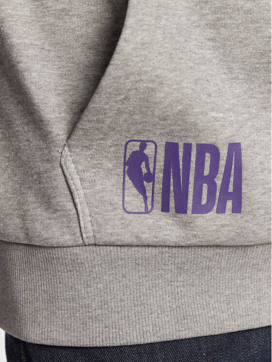 New Era New Era Суитшърт LA Lakers NBA Team Logo 60284624 Сив Oversize
