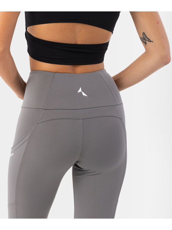 Carpatree Carpatree Legginsy Libra leggings Szary Fitted Fit