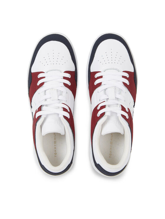 Tommy Hilfiger Tommy Hilfiger Tenisice Th Lo Basket Sneaker FW0FW07309 Plava