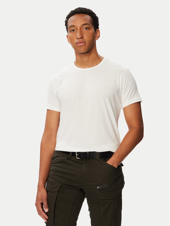G-Star G-Star Raw Комплект тениски D29456 01 Бял Regular Fit