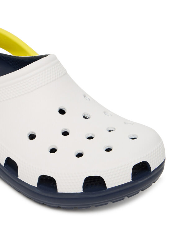 Crocs Crocs Šľapky Retro Sport Classic Clog 211281 Biela