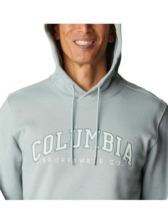 Columbia Columbia Bluza CSC Basic Logo II Hoodie 1681664350 Niebieski Regular Fit