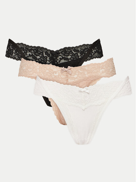 Komplet 3 par stringów Hunkemöller