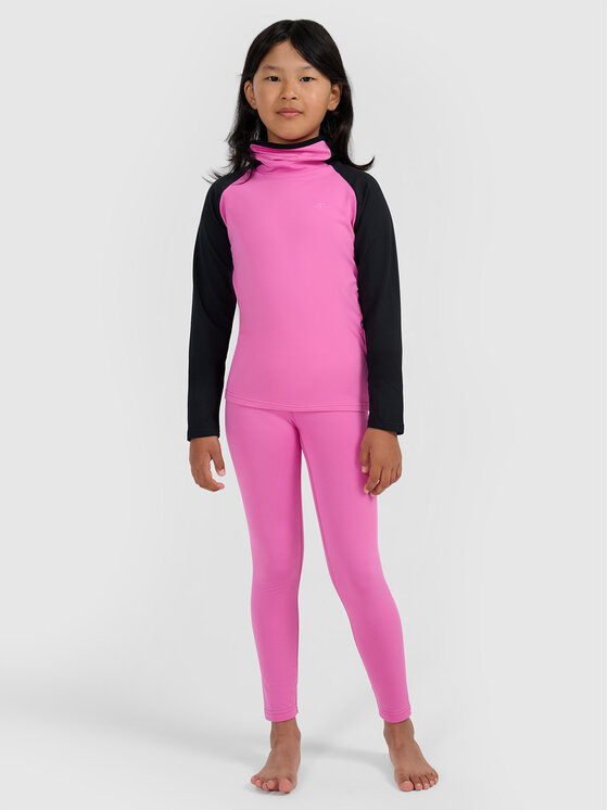 4F 4F Bielizna termoaktywna górna SKI UNDERWEAR Różowy