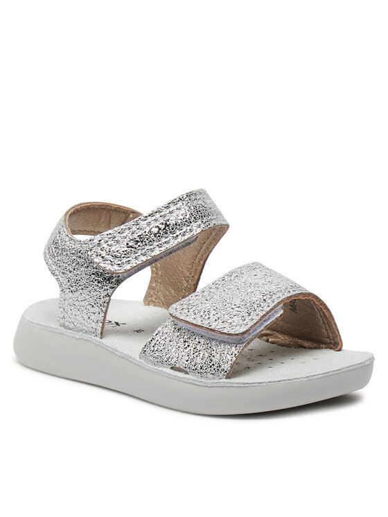 Geox Geox Sandály B Sandal Lightfloppy B455TB 0003V C1007 Stříbrná