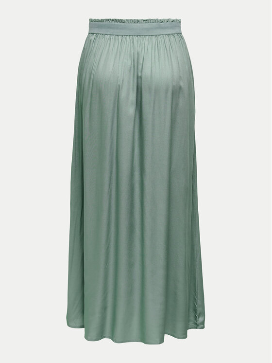 ONLY ONLY Maxi szoknya Venedig 15164606 Zöld Regular Fit
