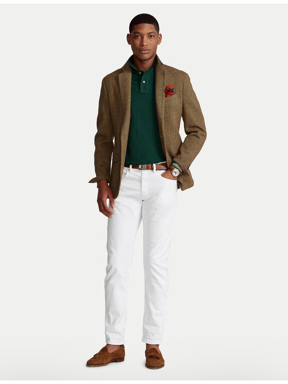 Polo Ralph Lauren Polo Ralph Lauren Pólóing Core Replen 710782592 Zöld Custom Slim Fit
