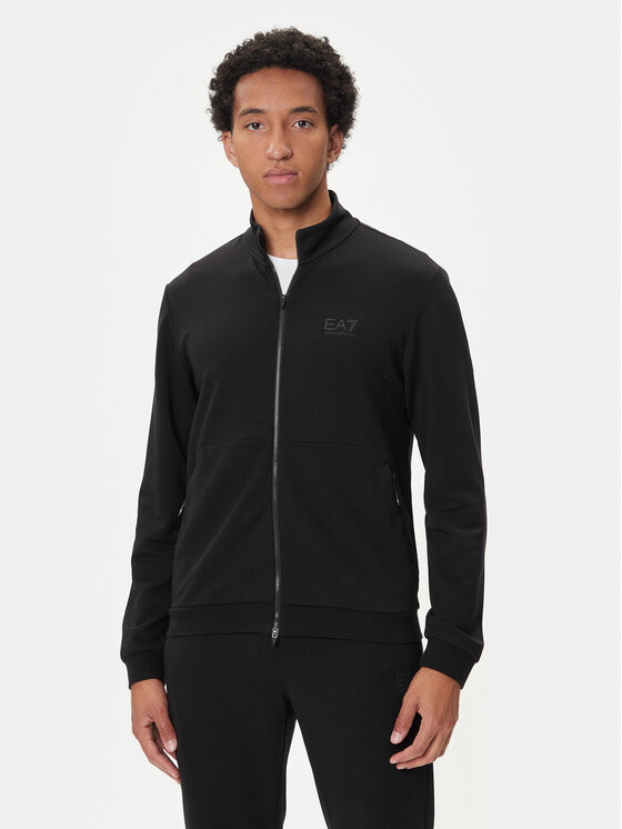 EMPORIO ARMANI フードコート ブラック　M EA7 Emporio Armani Dres 7M000664 AF12501 UC001 Czarny