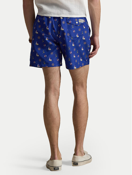 Polo Ralph Lauren Polo Ralph Lauren Úszónadrág 710B14030001 Sötétkék Classic Fit