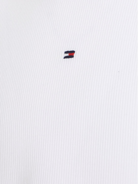 Tommy Hilfiger Tommy Hilfiger Bluzka Essential KG0KG07595 Biały Regular Fit
