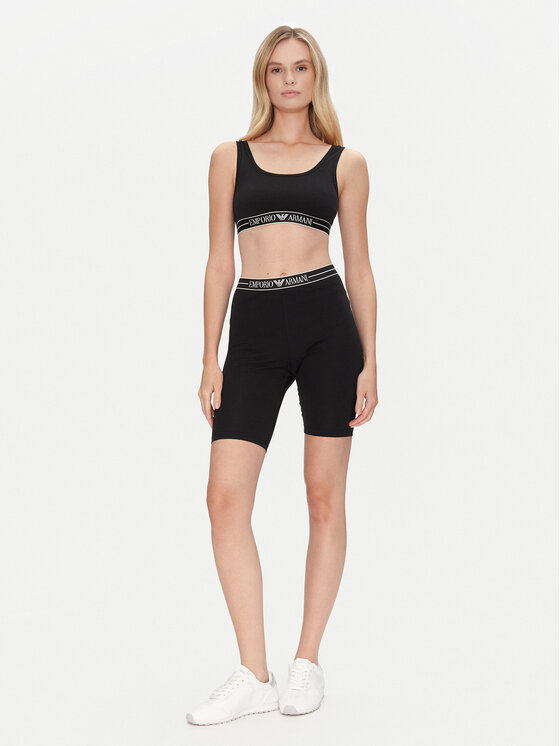Emporio Armani Underwear Emporio Armani Underwear Cyklistické šortky EW000413 AF10881 UC001 Černá Slim Fit