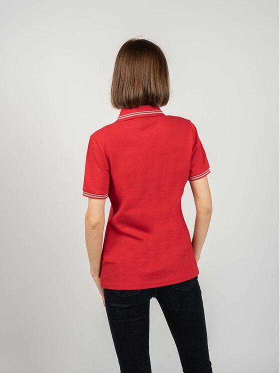 Geox Geox Polo W1210A/T2649 | W Sustin Rosso Regular Fit