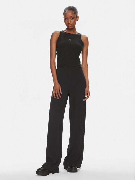 Calvin Klein Jeans Calvin Klein Jeans Τοπ Archival J20J223107 Μαύρο Slim Fit