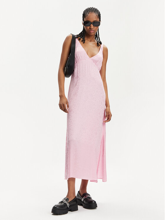 HUGO Hugo Vsakodnevna obleka Kelari-1 50510935 Roza Relaxed Fit