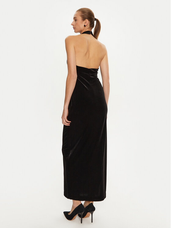 Marella Marella Koktel haljina Pacos 2423626072 Crna Slim Fit