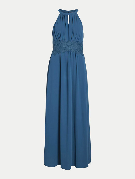 Vila Vila Abendkleid Milina 14052647 Blau Regular Fit